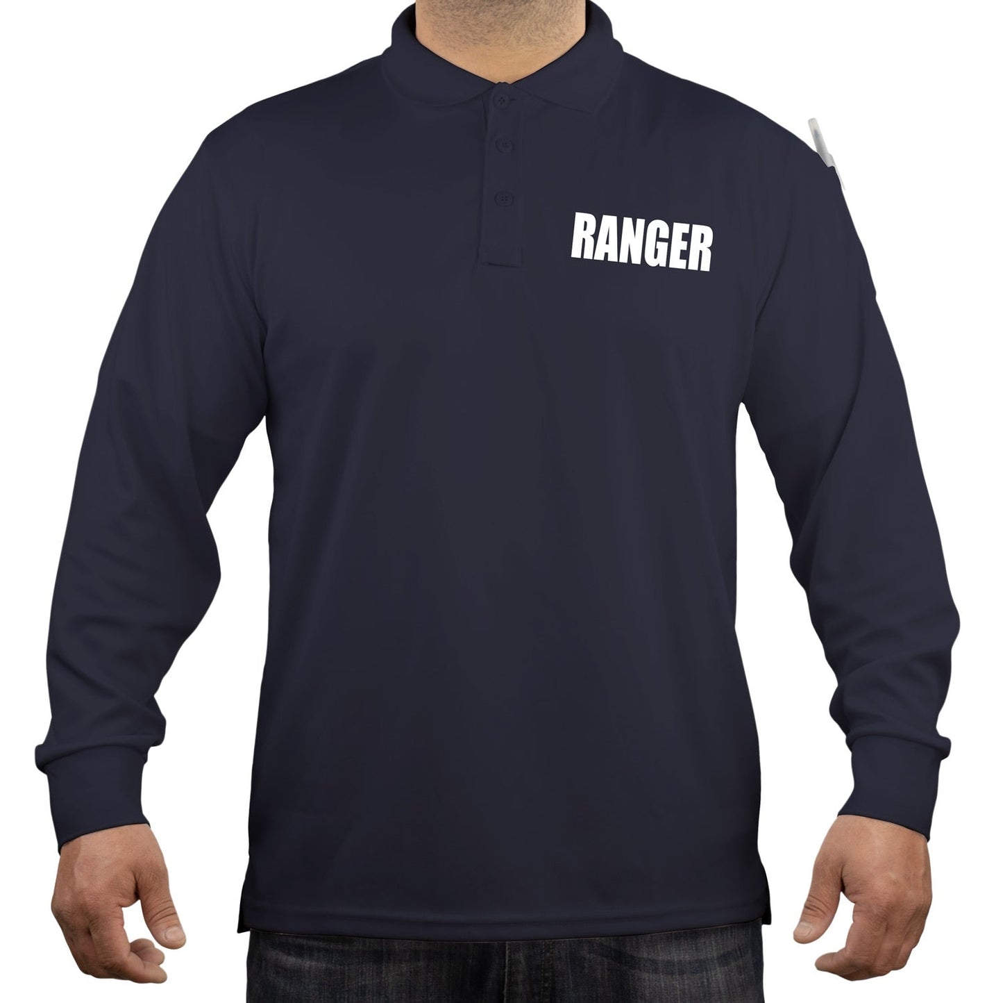 Stars Uniform 100% Polyester Ranger Tactical Performance Polo Long Sleeve Shirt - Detail View 63