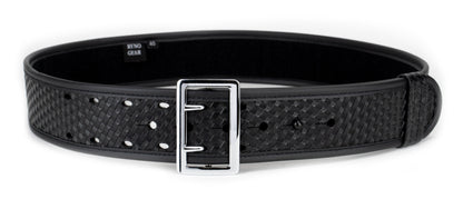 Stars Uniform 2.25" Basketweave Synthetic Leather Duty Belt - Detail View 6