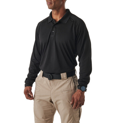 Stars Uniform 5.11 Men's Performance Long Sleeve Polo - Detail View 9