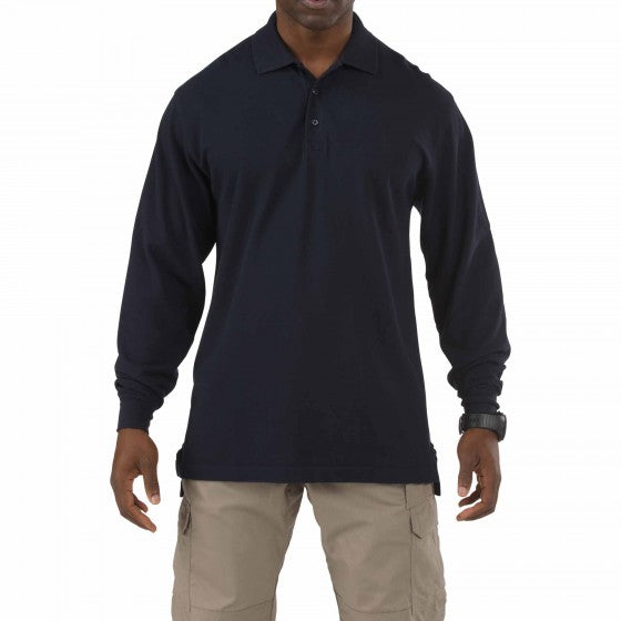 Stars Uniform 5.11 Men's professional Long Sleeve Polo - Detail View 3