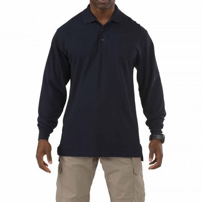 Stars Uniform 5.11 Men's professional Long Sleeve Polo - Detail View 4