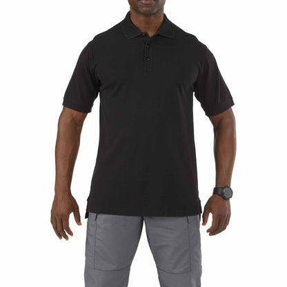 Stars Uniform 5.11 Professional Short Sleeve Polos (Cotton Pique Knit) - Detail View 2