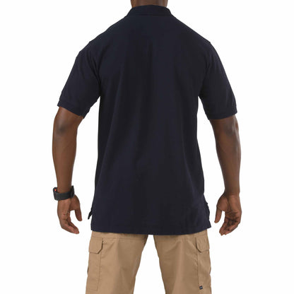 Stars Uniform 5.11 Professional Short Sleeve Polos (Cotton Pique Knit) - Detail View 4