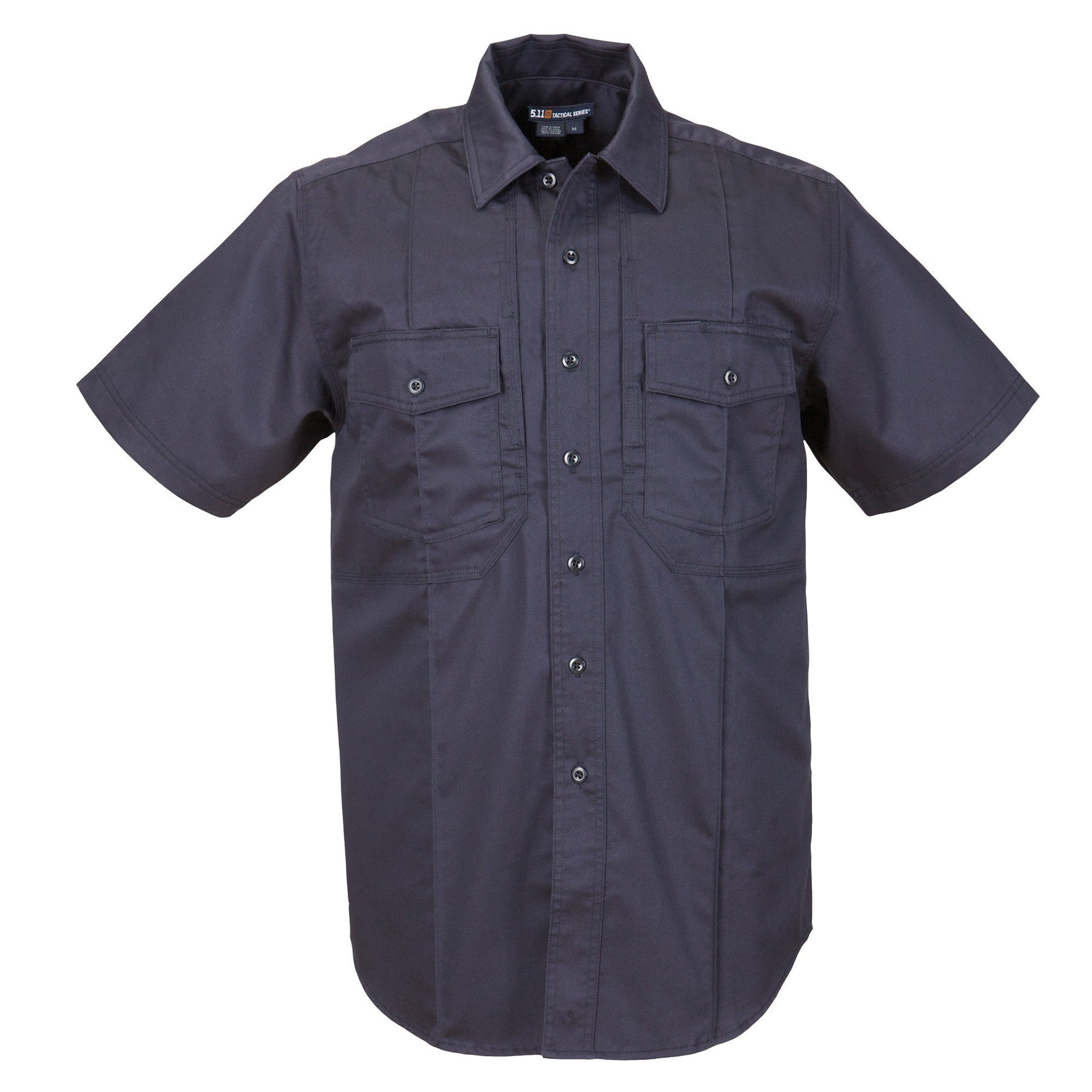 Stars Uniform 5.11 Station Shirt - B Class - Non-NFPA - Short Sleeve (Fire Navy) - Detail View 1