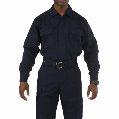 Stars Uniform 5.11 Taclite Rip-stop TDU Long Sleeve Shirts - Detail View 2