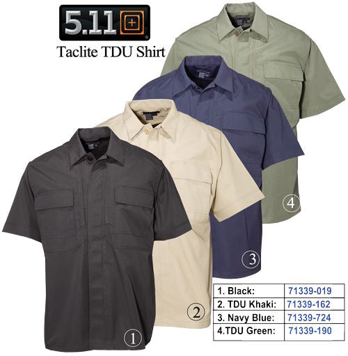 Stars Uniform 5.11 Taclite TDU Shirt Short Sleeve - Primary View