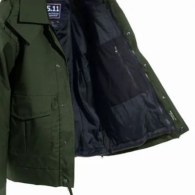 Stars Uniform 5.11 Tactical 4-in-1 Patrol Jacket (Sheriff Green) - Detail View 2