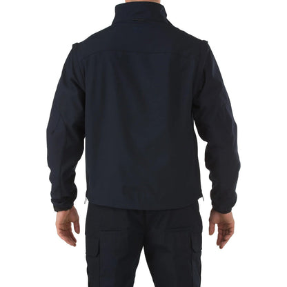 Stars Uniform 5.11 Tactical Valiant Softshell Jacket (Dark Navy) - Alternate View