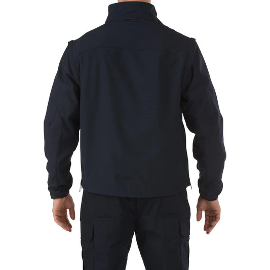 Stars Uniform 5.11 Tactical Valiant Softshell Jacket (Dark Navy) - Alternate View