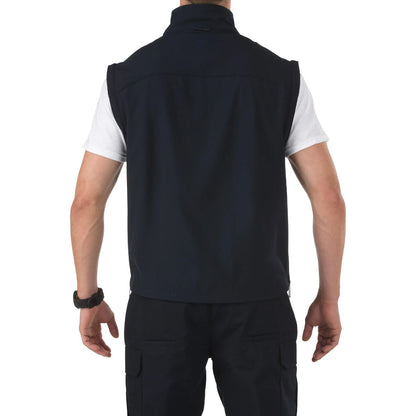 Stars Uniform 5.11 Tactical Valiant Softshell Jacket (Dark Navy) - Detail View 2