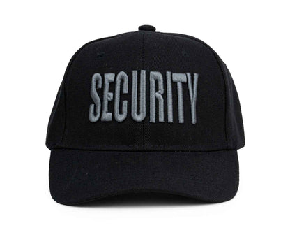 Stars Uniform Black Subdued Security Caps