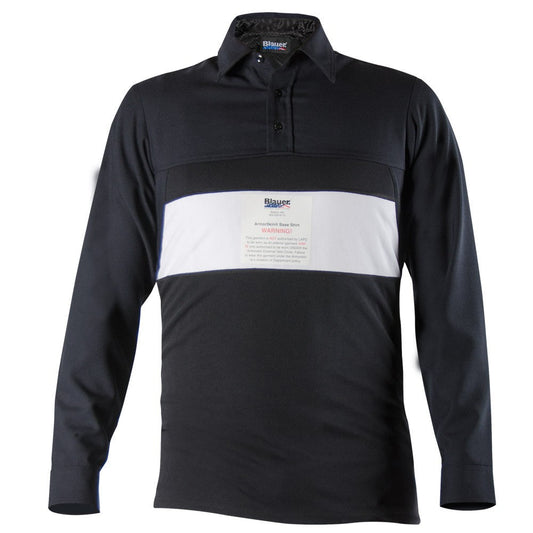 Stars Uniform Blauer LAPD 100% Wool Armorskin® Long Sleeve Base Shirt Dark Navy - Primary View