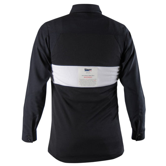Stars Uniform Blauer LAPD 100% Wool Armorskin® Long Sleeve Base Shirt Dark Navy - Alternate View