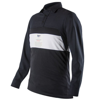 Stars Uniform Blauer LAPD 100% Wool Armorskin® Long Sleeve Base Shirt Dark Navy - Detail View 1