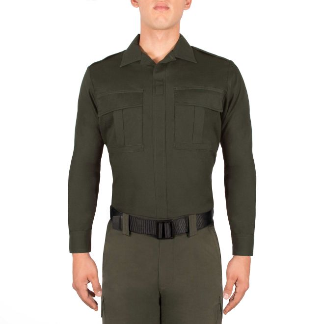 Stars Uniform Blauer TENX™ Long Sleeve BDU Shirt - Detail View 2
