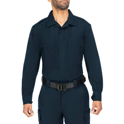 Stars Uniform Blauer TENX™ Long Sleeve BDU Shirt - Detail View 4