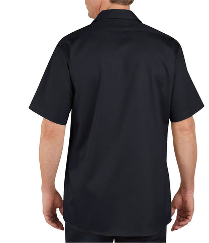 Stars Uniform Dickies Industrial Short Sleeve Work Shirts - Detail View 2