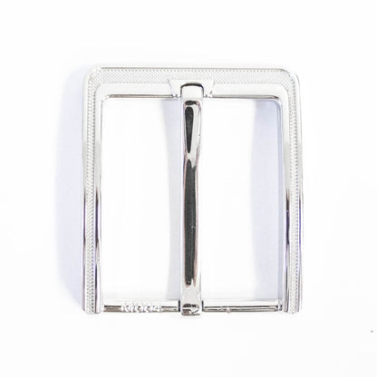 Stars Uniform Duty Belt Replacement Belt Buckle (Gloss Silver Pattern) - Primary View