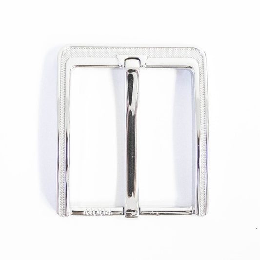 Stars Uniform Duty Belt Replacement Belt Buckle (Gloss Silver Pattern) - Primary View
