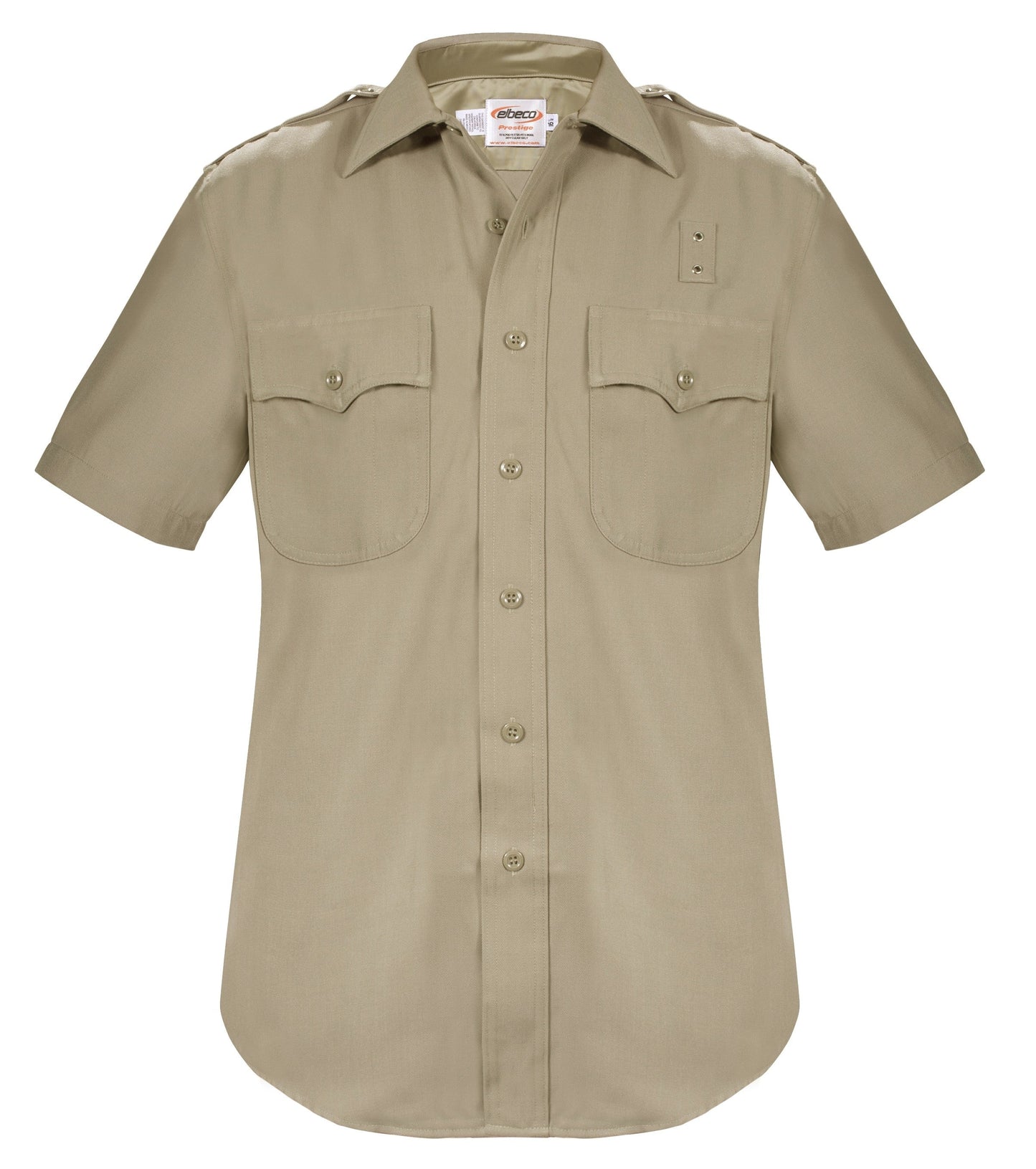 Stars Uniform Elbeco Class A Men's California Highway Patrol CHP Short Sleeve Shirts - Poly/Wool (7157N) - Primary View