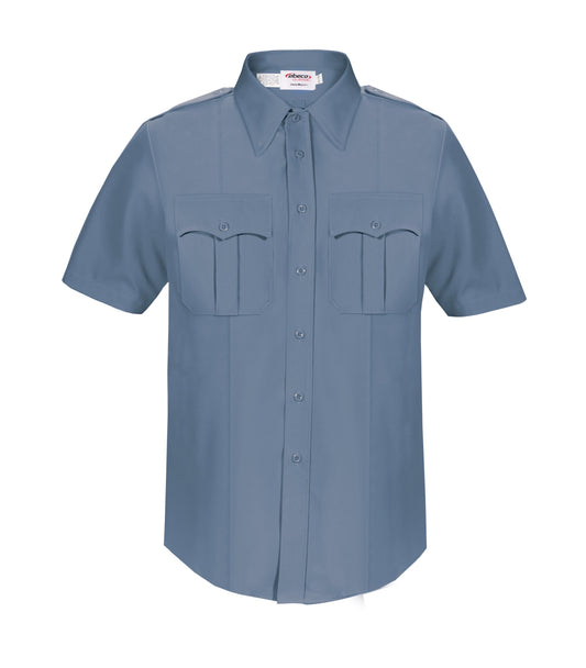 Stars Uniform Elbeco DutyMaxx Short Sleeve Uniform Shirt - Mens - Medium Blue ( 5586D ) - Primary View