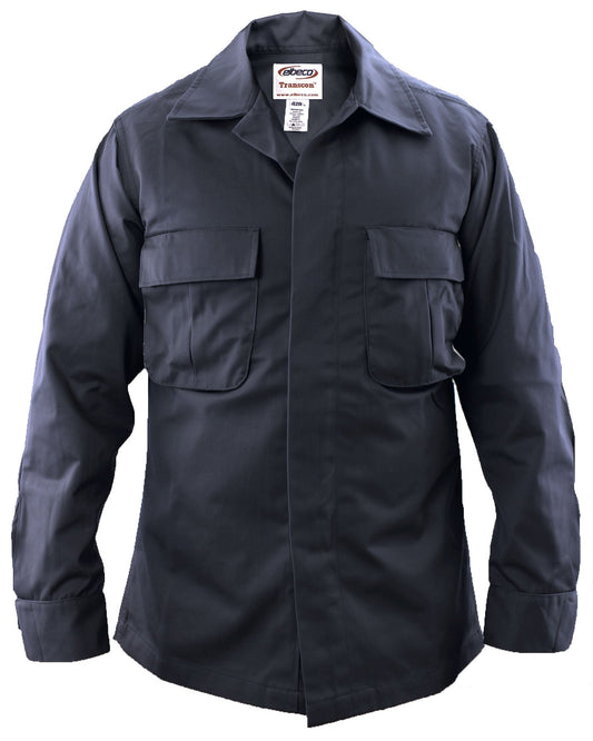 Stars Uniform Elbeco Tactical Duty Shirt-JAC Sateen (Navy Blue) - Primary View