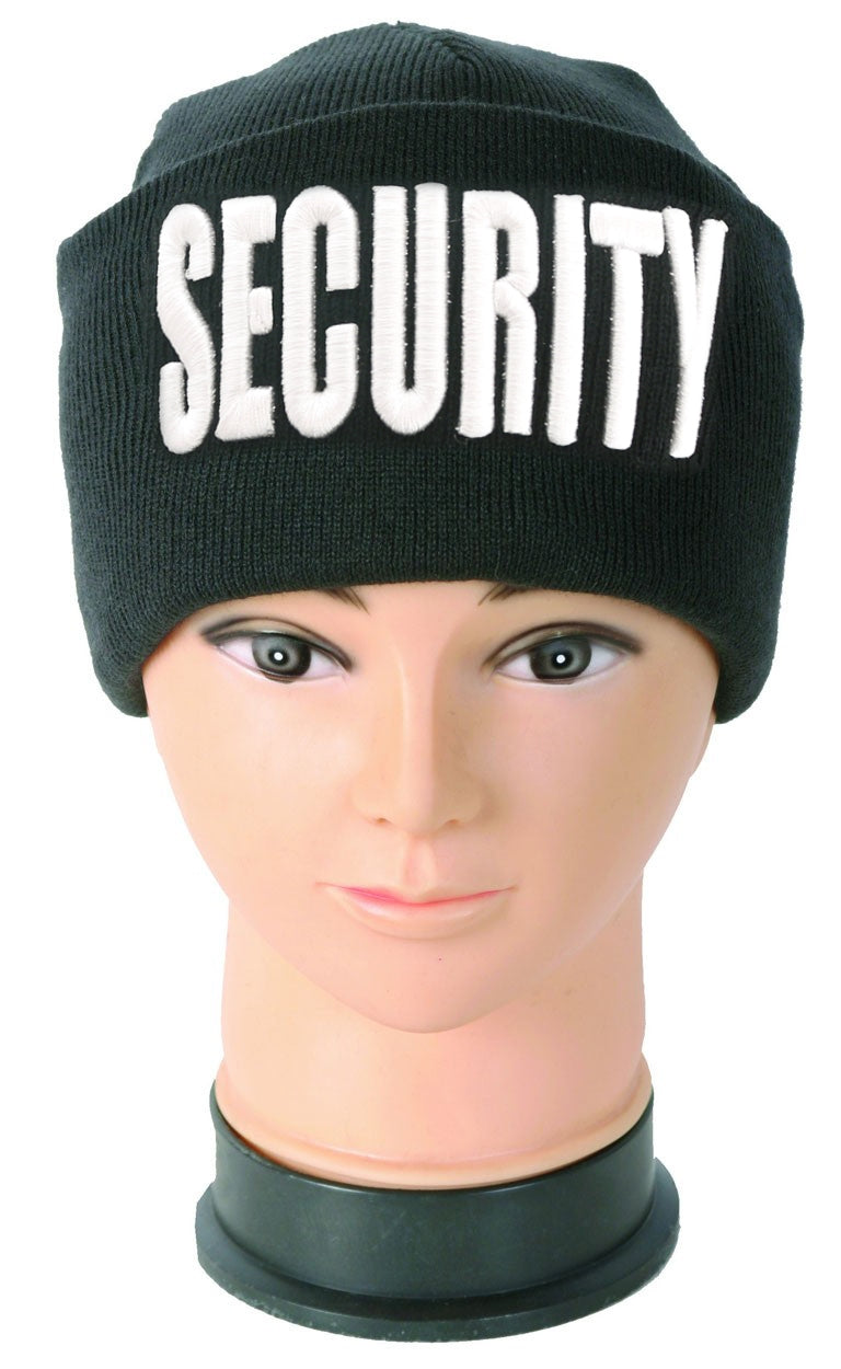 Stars Uniform Embroidered Beanies with ID (Security, Police, Sheriff) - Detail View 8