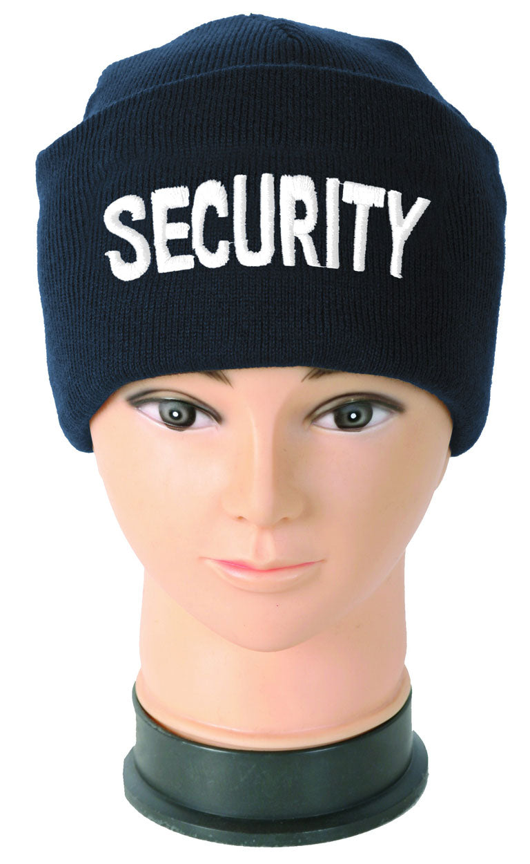 Stars Uniform Embroidered Beanies with ID (Security, Police, Sheriff) - Detail View 13