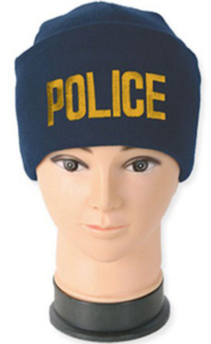 Stars Uniform Embroidered Beanies with ID (Security, Police, Sheriff) - Detail View 18