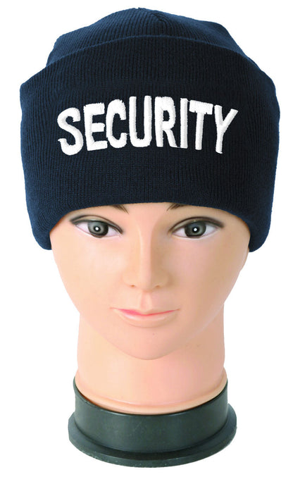 Stars Uniform Embroidered Beanies with ID (Security, Police, Sheriff) - Detail View 5