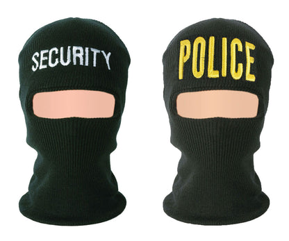 Stars Uniform Embroidered Ski Masks with ID (Security & Police) - Primary View