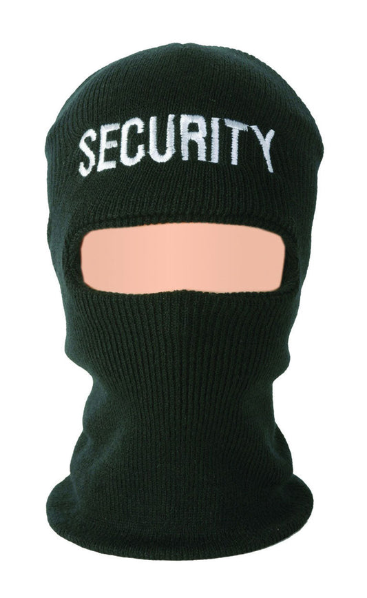 Stars Uniform Embroidered Ski Masks with ID (Security & Police) - Alternate View