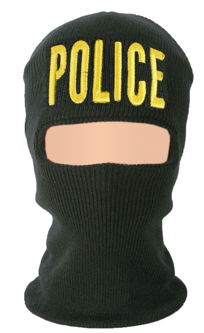 Stars Uniform Embroidered Ski Masks with ID (Security & Police) - Detail View 1