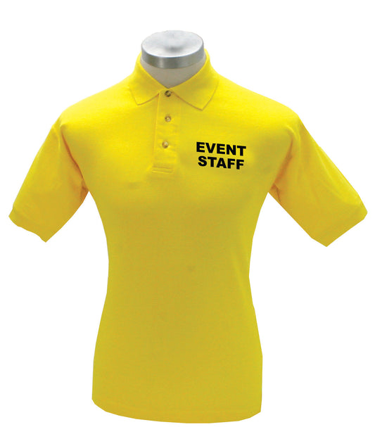 Stars Uniform Event Staff Polo Shirt (Yellow) - Primary View