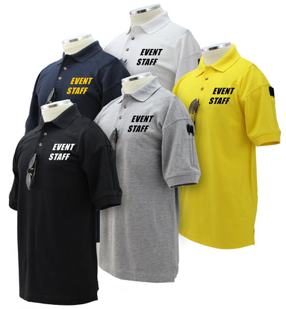 Stars Uniform Event Staff Poly/Cotton Tactical Short Sleeve Polo Shirts - Primary View