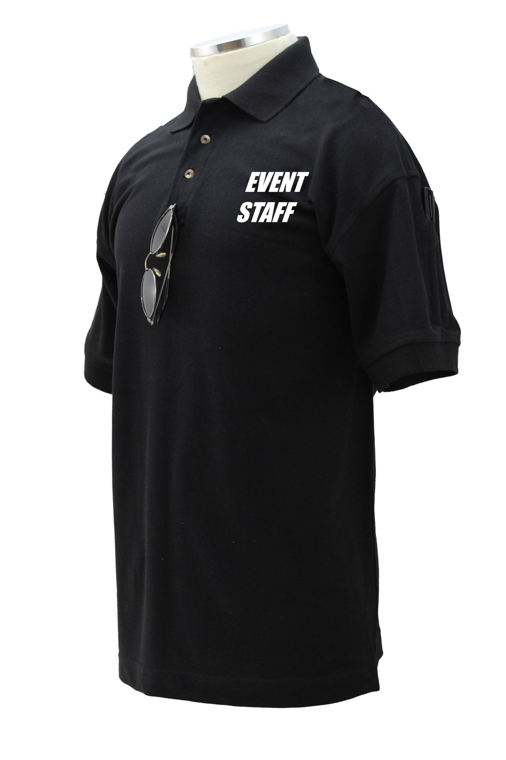 Stars Uniform Event Staff Poly/Cotton Tactical Short Sleeve Polo Shirts - Detail View 12