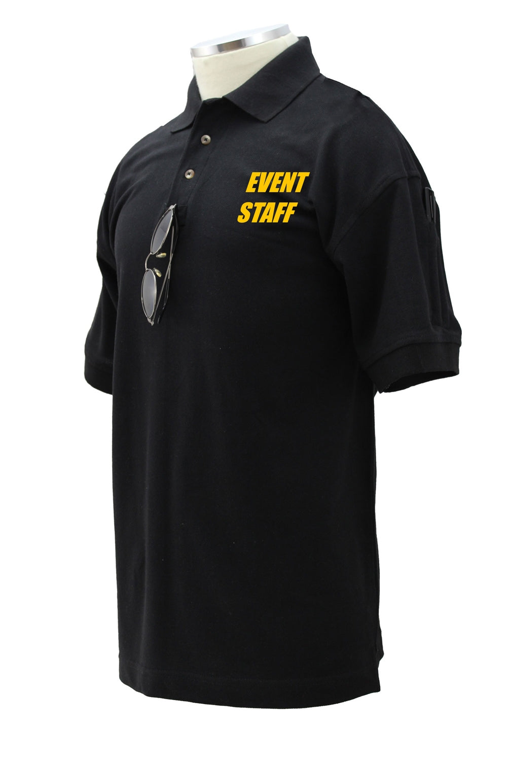 Stars Uniform Event Staff Poly/Cotton Tactical Short Sleeve Polo Shirts - Detail View 19