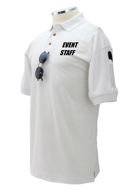 Stars Uniform Event Staff Poly/Cotton Tactical Short Sleeve Polo Shirts - Detail View 5