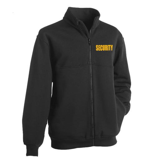 Stars Uniform Fleece Job Shirt Full Zipper With Security ID - Alternate View