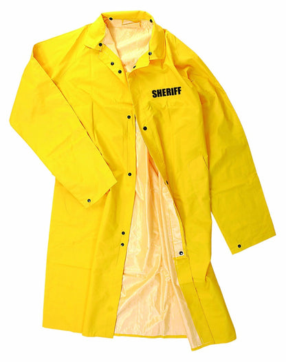 Stars Uniform Full-Length Raincoat With Security and Sheriff - Detail View 5