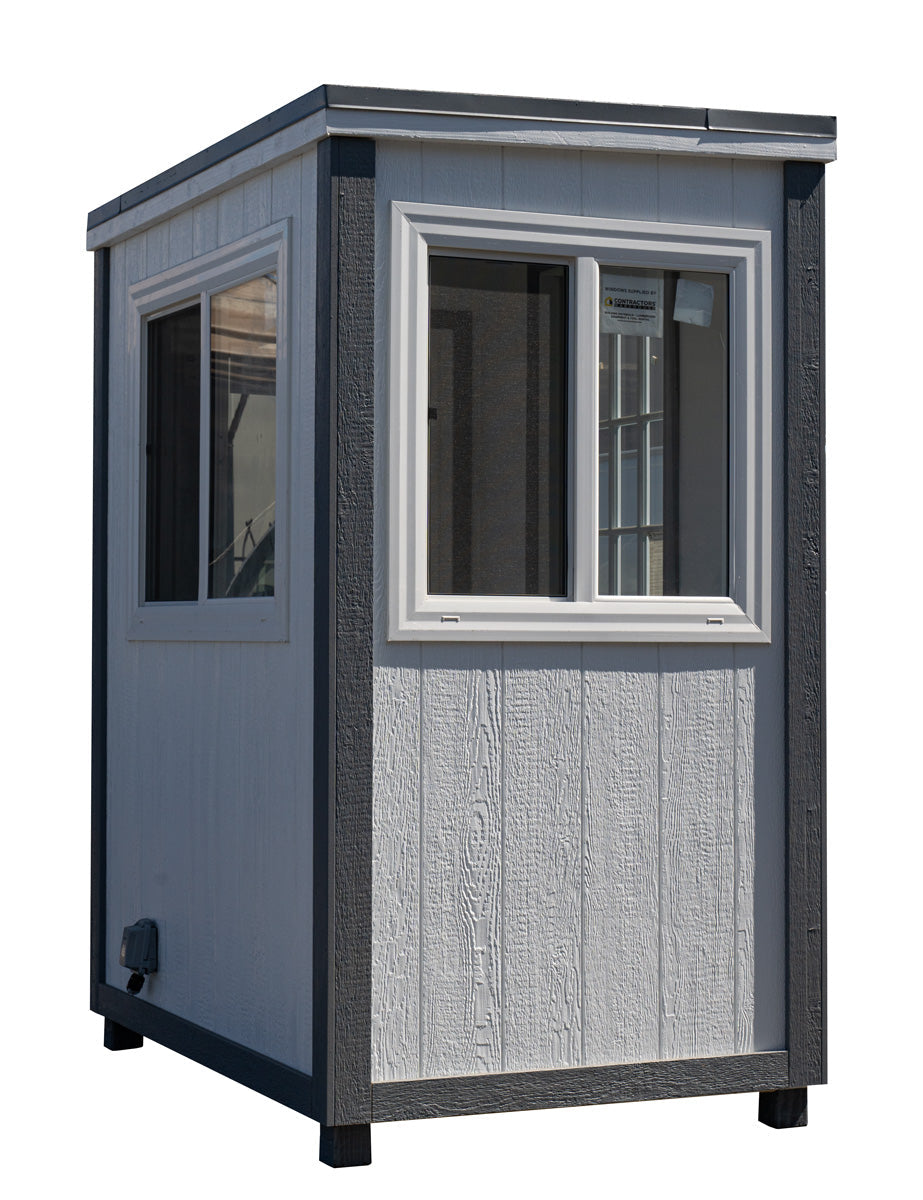 Stars Uniform Fully Equipped Portable Security Booth - Detail View 4