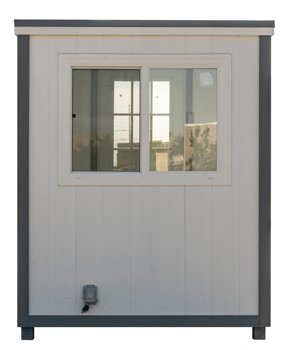 Stars Uniform Fully Equipped Portable Security Booth - Detail View 5