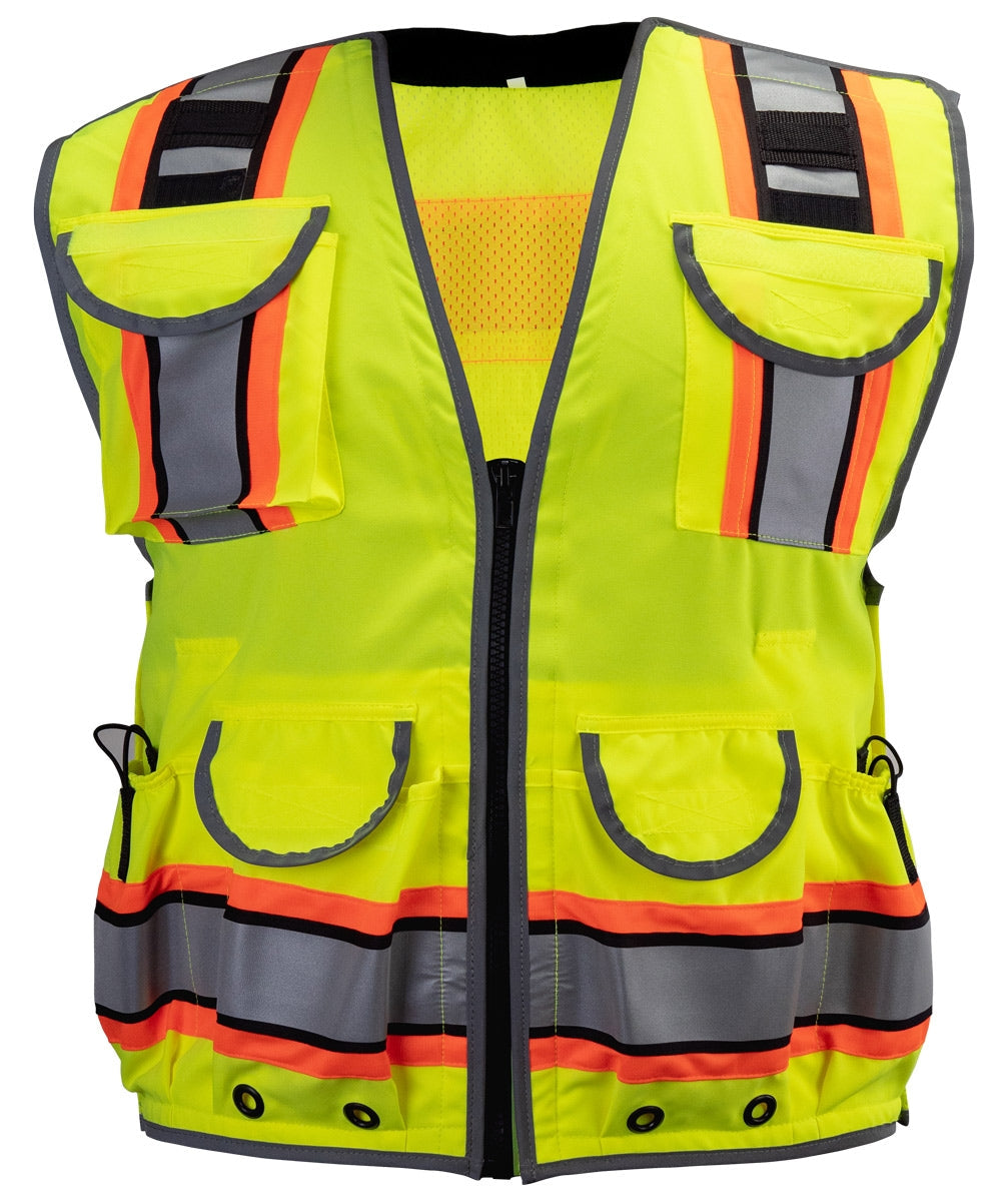 Stars Uniform Hi-Vis Safety Vest Surveyors Reflective CLASS 2 - Primary View
