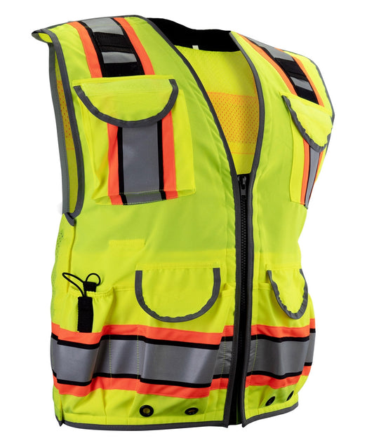 Stars Uniform Hi-Vis Safety Vest Surveyors Reflective CLASS 2 - Alternate View