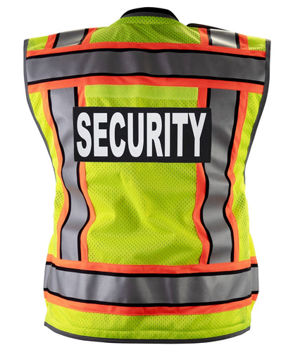 Stars Uniform Hi-Vis Safety Vest Surveyors Reflective CLASS 2 - Detail View 5