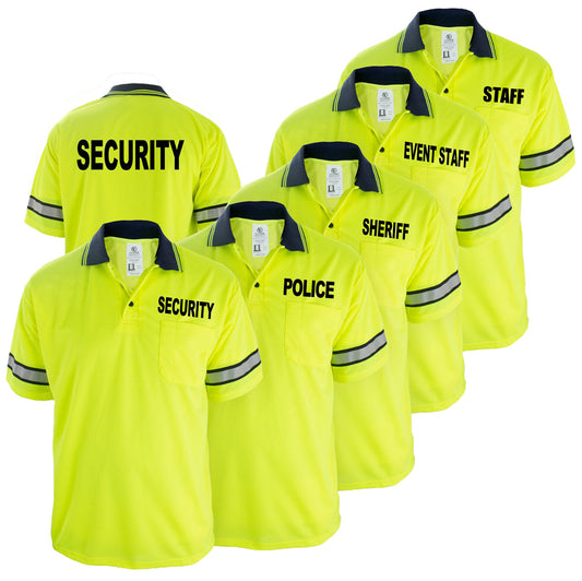 Stars Uniform High Visibility Polo Shirt with ID - Primary View