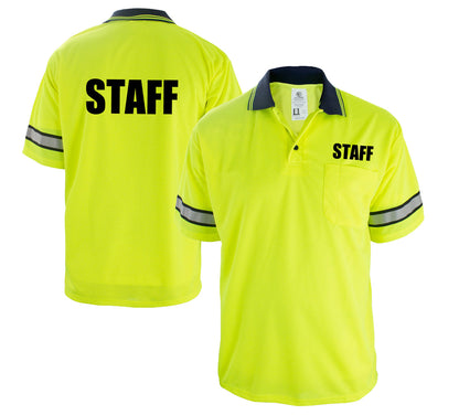 Stars Uniform High Visibility Polo Shirt with ID - Detail View 53
