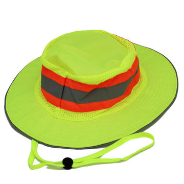 Stars Uniform High Visibility Reflective Mesh Safety Hat