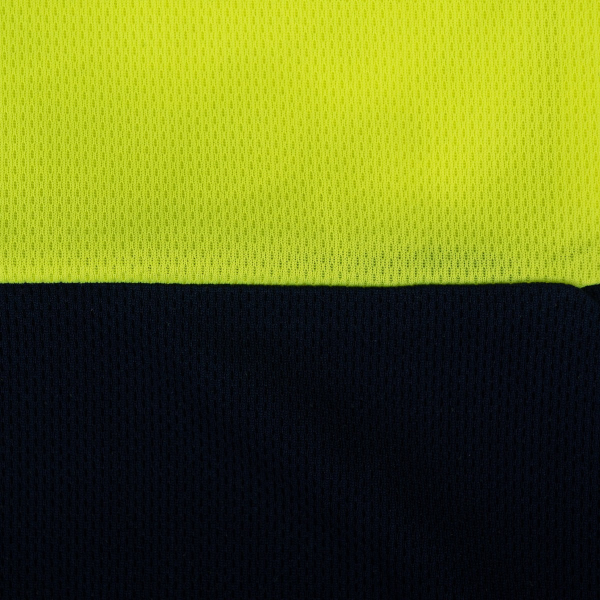 Stars Uniform High Visibility Two Tone Polo Shirt with Reflective Stripes - Detail View 4