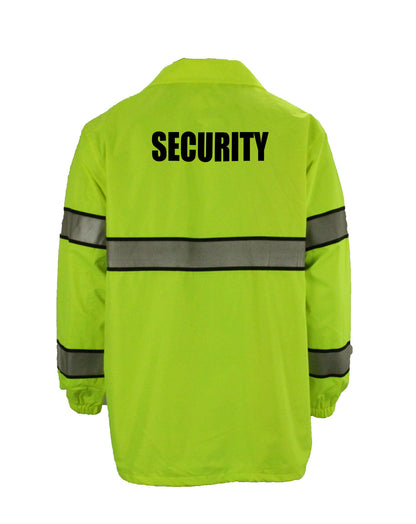 Stars Uniform High Visibility Windbreaker with ID (Security, Police, Sheriff, Staff) - Detail View 13